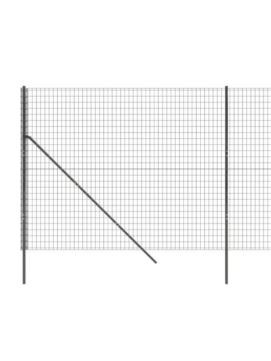 Drátěný plot antracitový 1,6 x 25 m pozinkovaná ocel