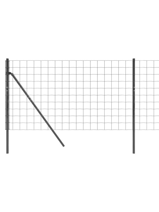 Drátěný plot antracitový 0,8 x 25 m pozinkovaná ocel