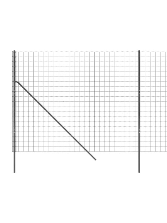 Drátěný plot antracitový 1,8 x 25 m pozinkovaná ocel