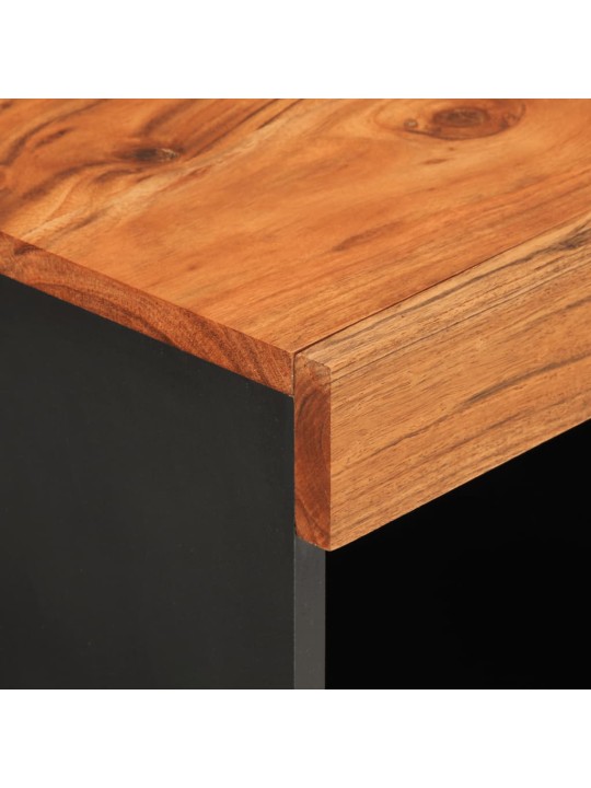 Tv skříňka 85 x 33 x 43,5 cm masivní akáciové dřevo