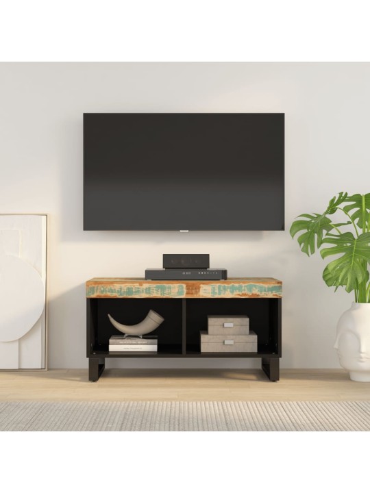 Tv skříňka 85 x 33 x 43,5 cm masivní recyklované dřevo