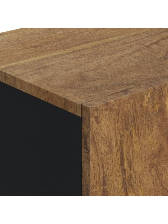 Příborník s dvířky 40 x 31 x 75 cm masivní mangovníkové dřevo