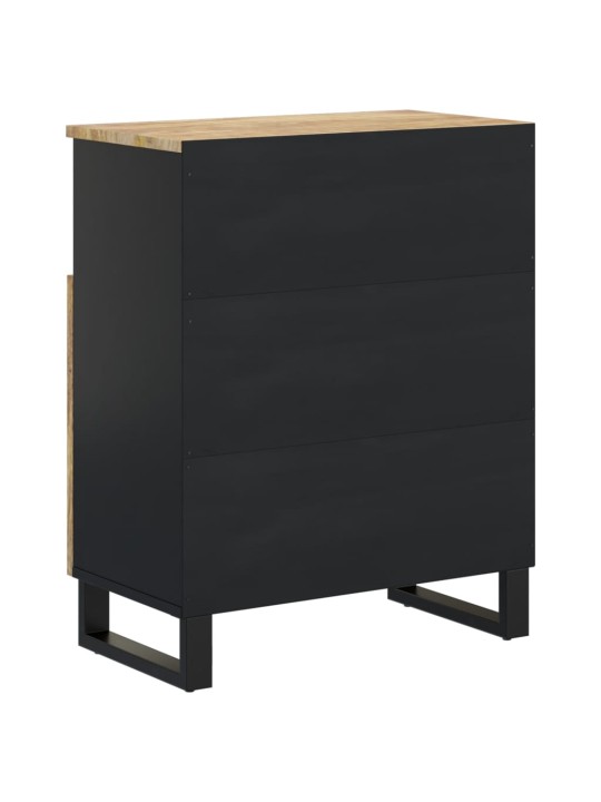 Příborník se 2 dvířky 60x33x75 cm masivní mangovníkové dřevo