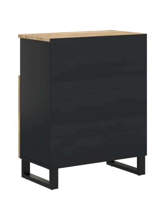Příborník se 2 dvířky 60x33x75 cm masivní mangovníkové dřevo