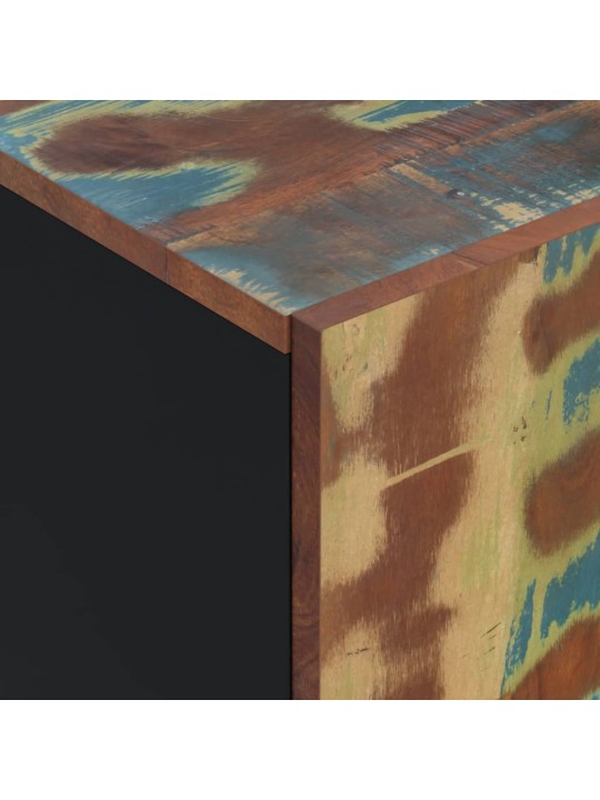 Příborník se 4 dvířky 60 x 33 x 75 cm masivní recyklované dřevo