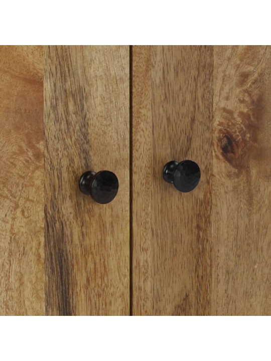 Příborník se 4 dvířky 60x33x75 cm masivní mangovníkové dřevo