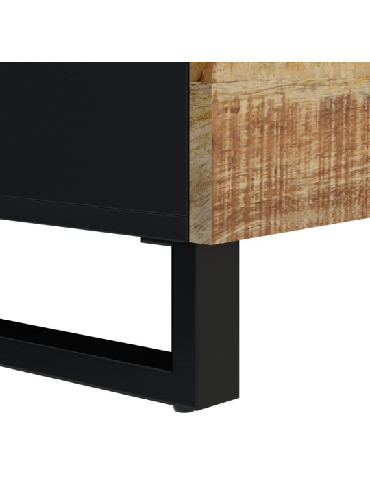 Příborník se 2 dvířky 80x33x75 cm masivní mangovníkové dřevo