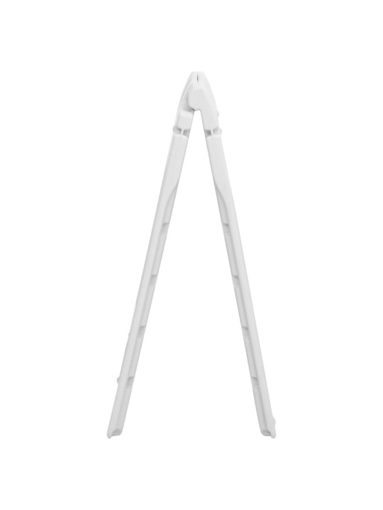 Chodníková tabule s A rámem šedá 45 x 7 x 84,5 cm HDPE