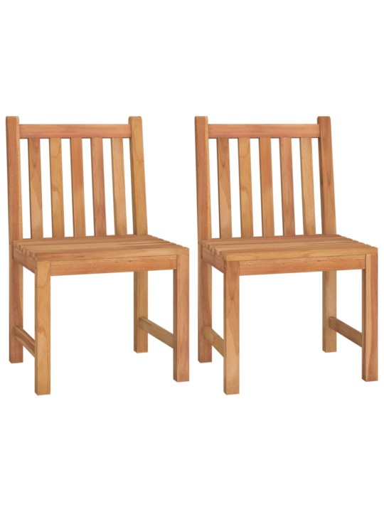 3dílný zahradní jídelní set masivní teakové dřevo