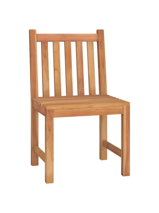 3dílný zahradní jídelní set masivní teakové dřevo