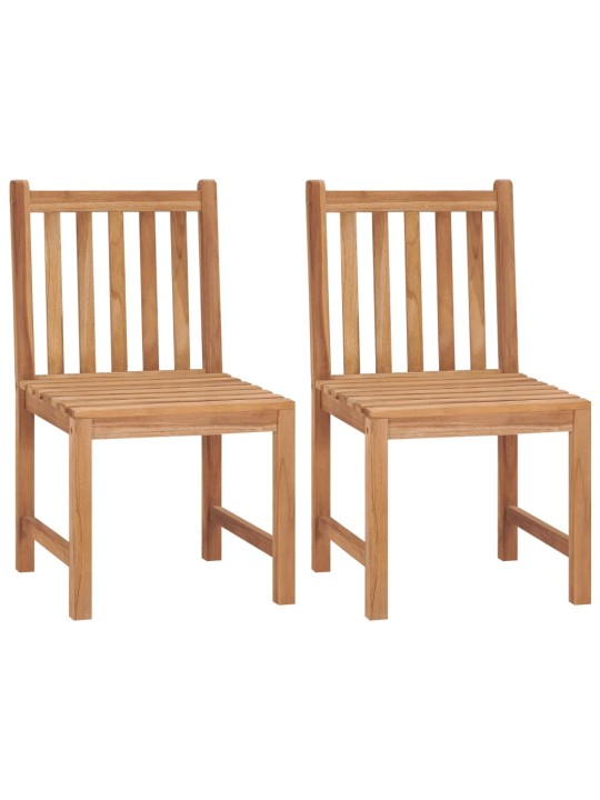 4dílný zahradní jídelní set masivní teakové dřevo