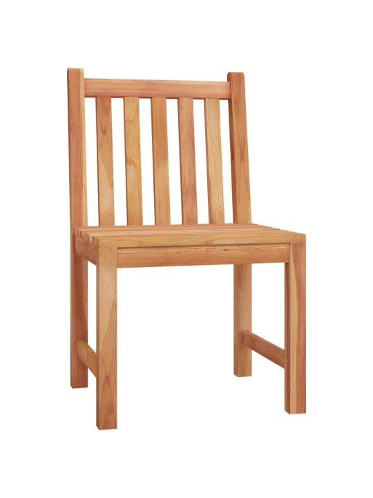4dílný zahradní jídelní set masivní teakové dřevo