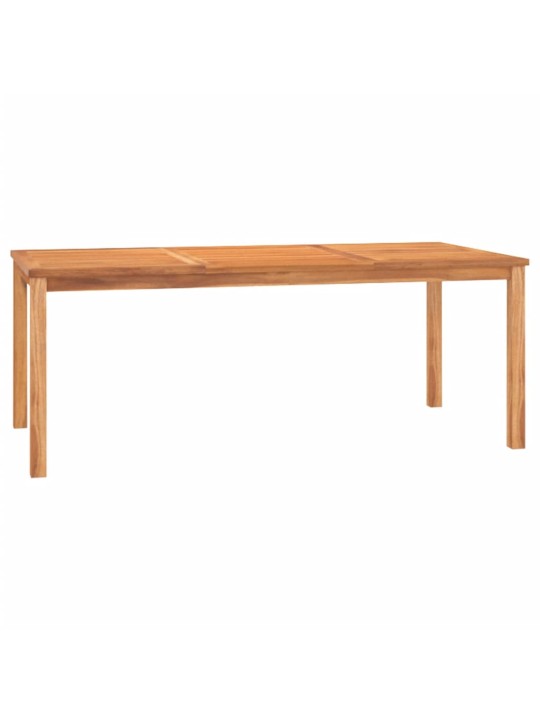 4dílný zahradní jídelní set masivní teakové dřevo