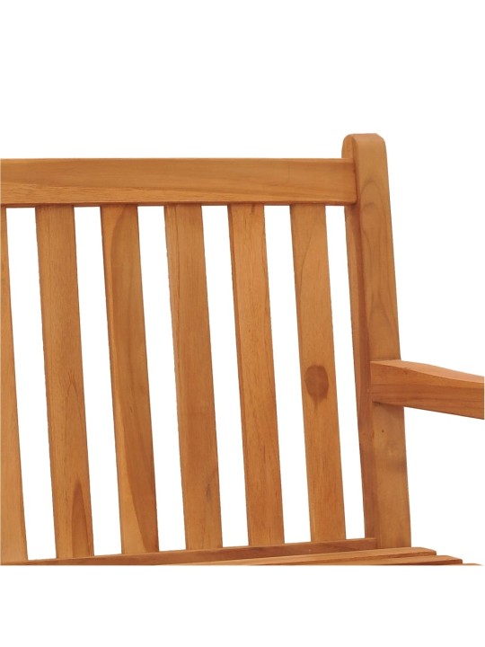 4dílný zahradní jídelní set masivní teakové dřevo