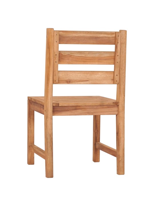 Zahradní židle 8 ks masivní teakové dřevo