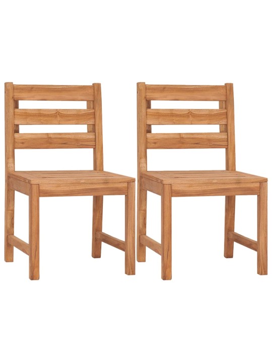 3dílný zahradní jídelní set masivní teakové dřevo