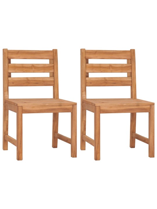 3dílný zahradní jídelní set masivní teakové dřevo