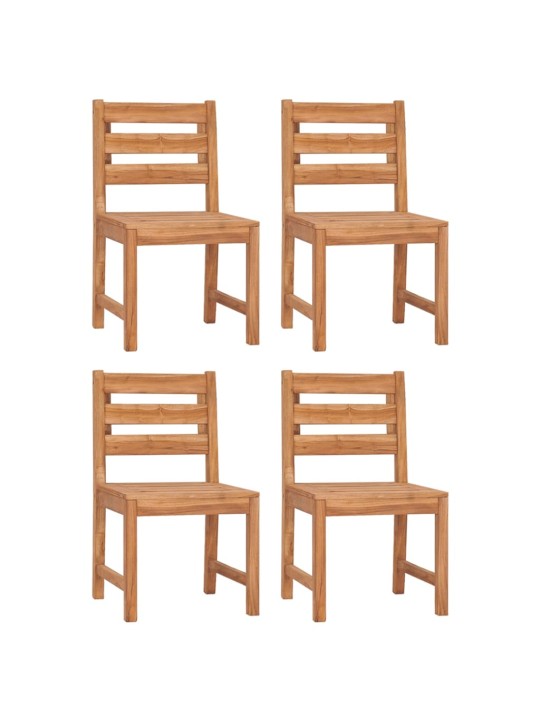 5dílný zahradní jídelní set masivní teakové dřevo