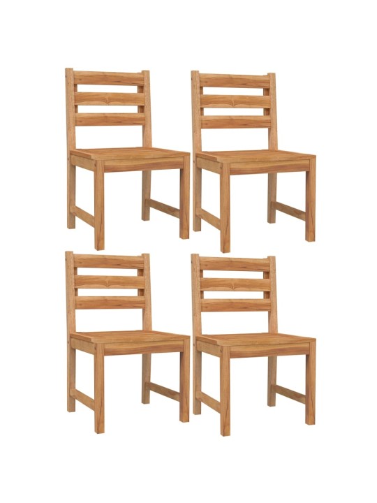 5dílný zahradní jídelní set masivní teakové dřevo