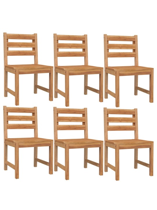 7dílný zahradní jídelní set masivní teakové dřevo