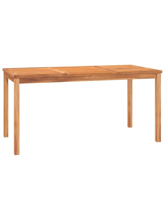 5dílný zahradní jídelní set masivní teakové dřevo