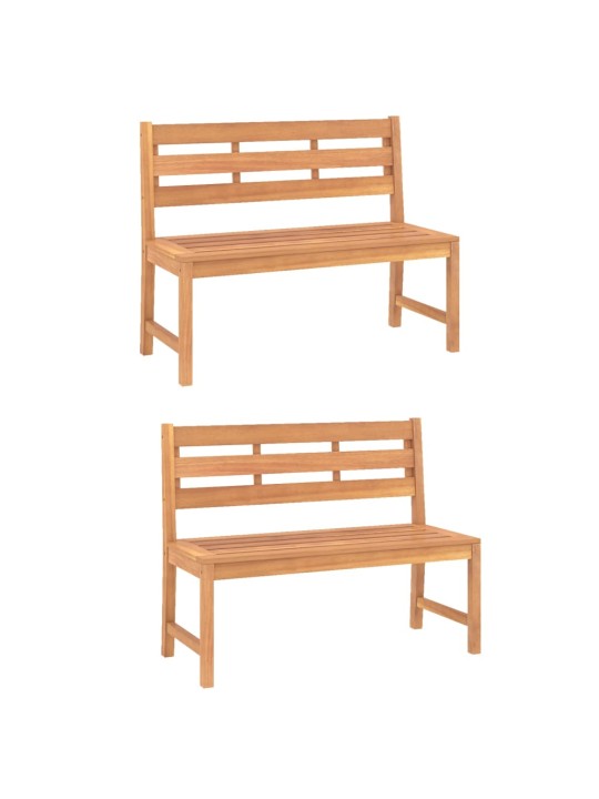 3dílný zahradní jídelní set masivní teakové dřevo