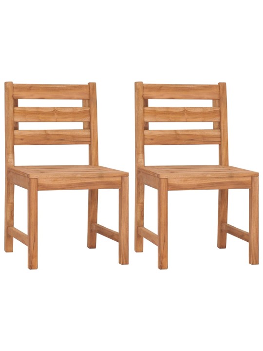 4dílný zahradní jídelní set masivní teakové dřevo