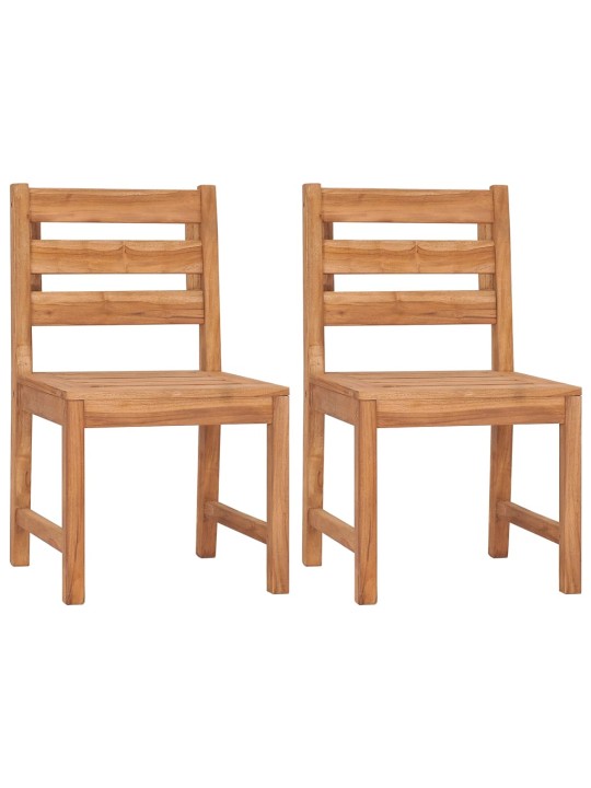 4dílný zahradní jídelní set masivní teakové dřevo