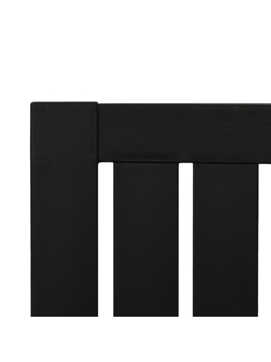 Zahradní židle Adirondack 2 ks černé polypropylen