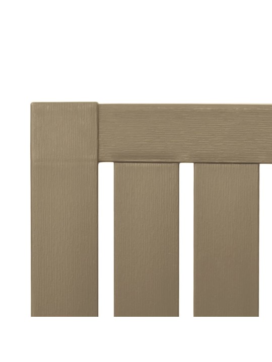 Zahradní židle Adirondack 2 ks světle hnědé polypropylen
