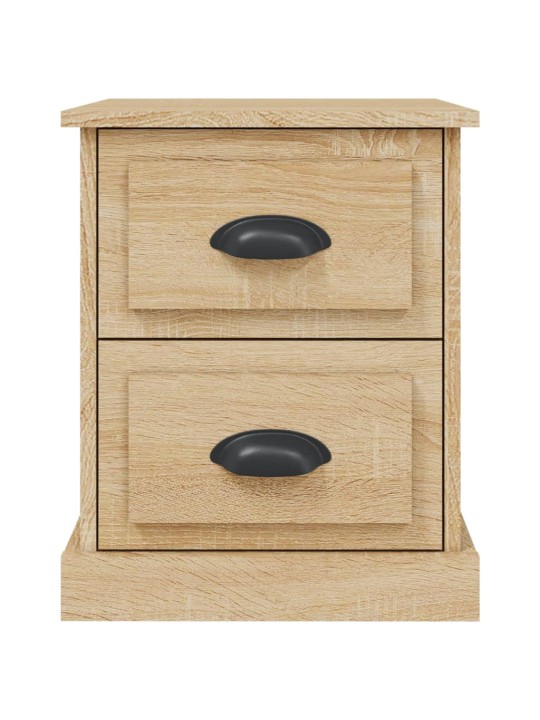 Noční stolky 2 ks dub sonoma 39 x 39 x 47,5 cm kompozitní dřevo