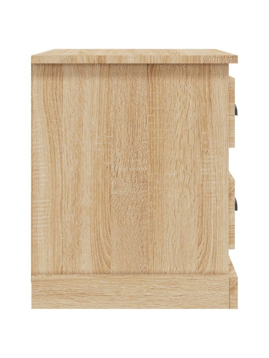 Noční stolky 2 ks dub sonoma 39 x 39 x 47,5 cm kompozitní dřevo