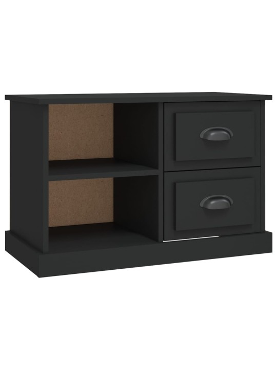 TV skříňka černá 73 x 35,5 x 47,5 cm kompozitní dřevo