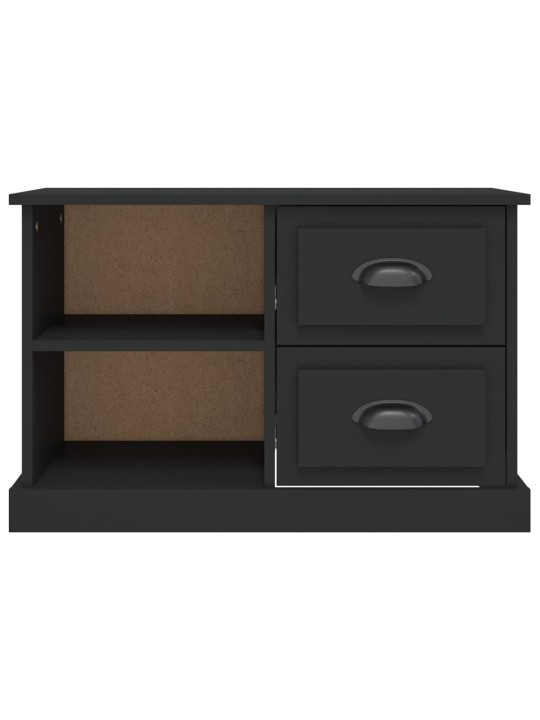 TV skříňka černá 73 x 35,5 x 47,5 cm kompozitní dřevo