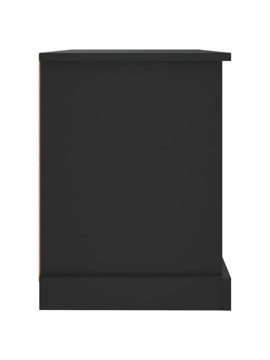 TV skříňka černá 73 x 35,5 x 47,5 cm kompozitní dřevo
