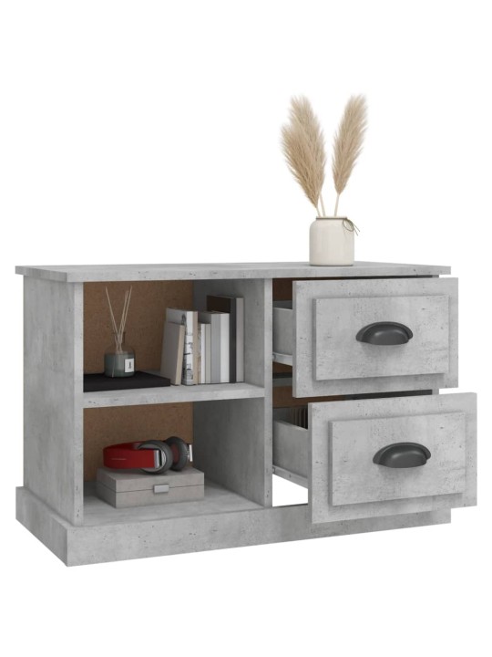 TV skříňka betonově šedá 73 x 35,5 x 47,5 cm kompozitní dřevo