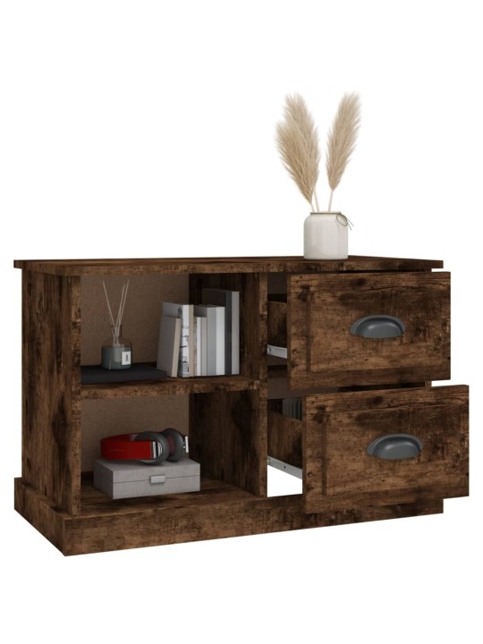 TV skříňka kouřový dub 73 x 35,5 x 47,5 cm kompozitní dřevo
