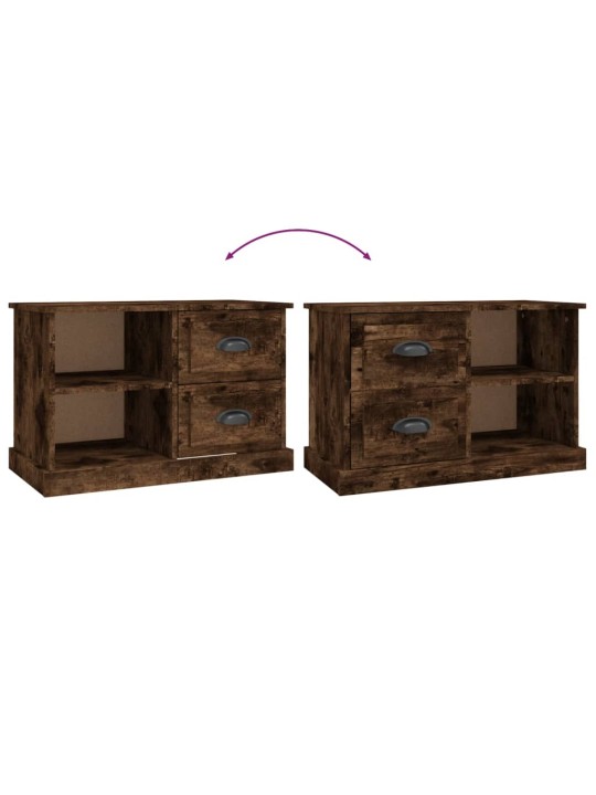 TV skříňka kouřový dub 73 x 35,5 x 47,5 cm kompozitní dřevo