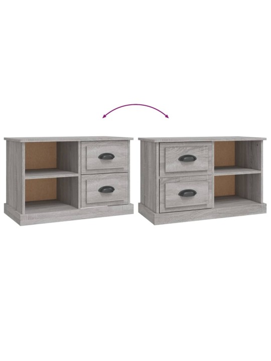 TV skříňka šedá sonoma 73 x 35,5 x 47,5 cm kompozitní dřevo