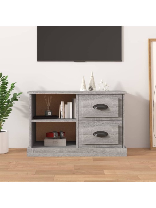 TV skříňka šedá sonoma 73 x 35,5 x 47,5 cm kompozitní dřevo