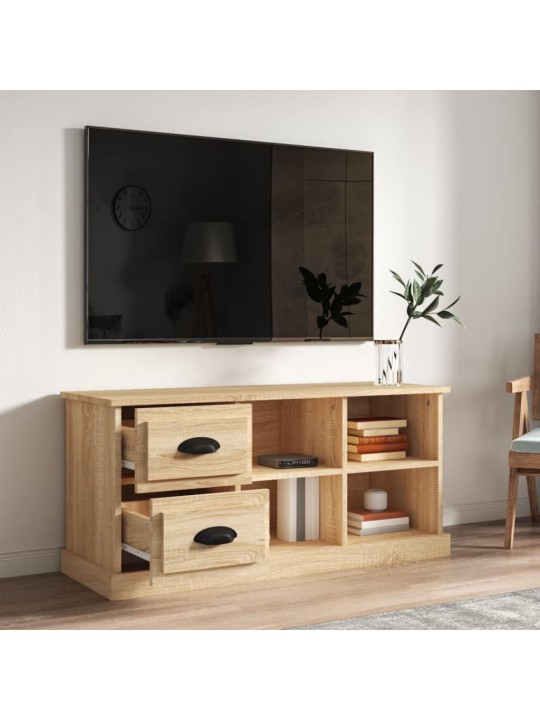 TV skříňka dub sonoma 102 x 35,5 x 47,5 cm kompozitní dřevo