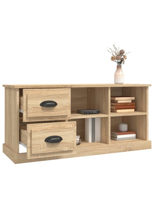 TV skříňka dub sonoma 102 x 35,5 x 47,5 cm kompozitní dřevo