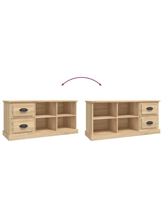 TV skříňka dub sonoma 102 x 35,5 x 47,5 cm kompozitní dřevo