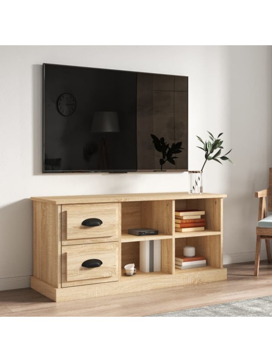 TV skříňka dub sonoma 102 x 35,5 x 47,5 cm kompozitní dřevo
