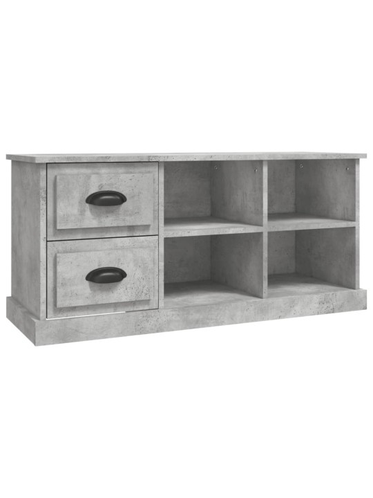 TV skříňka betonově šedá 102 x 35,5 x 47,5 cm kompozitní dřevo