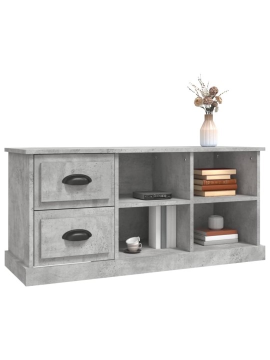 TV skříňka betonově šedá 102 x 35,5 x 47,5 cm kompozitní dřevo