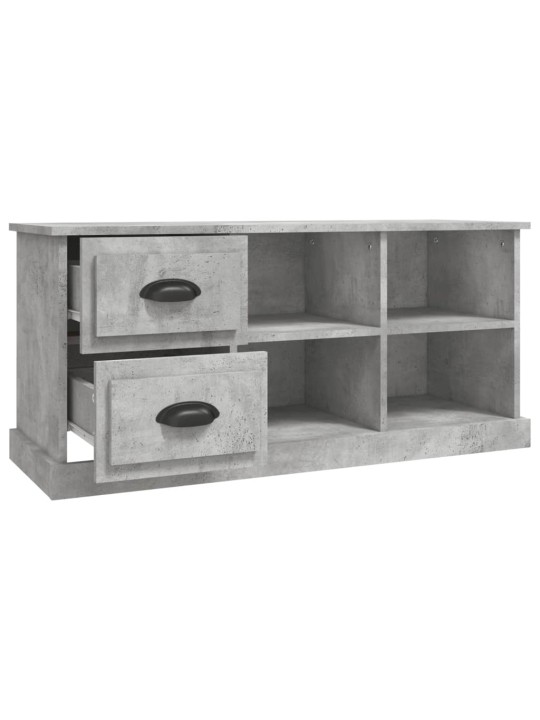 TV skříňka betonově šedá 102 x 35,5 x 47,5 cm kompozitní dřevo