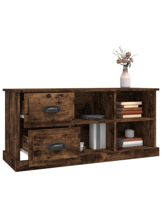 TV skříňka kouřový dub 102 x 35,5 x 47,5 cm kompozitní dřevo