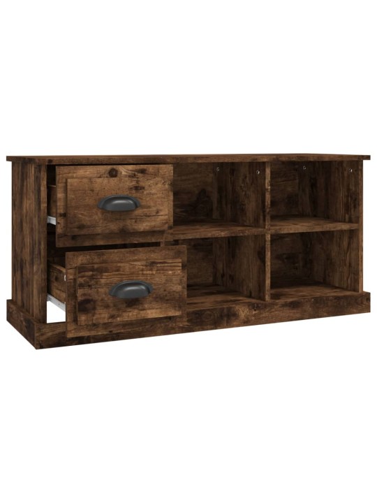 TV skříňka kouřový dub 102 x 35,5 x 47,5 cm kompozitní dřevo