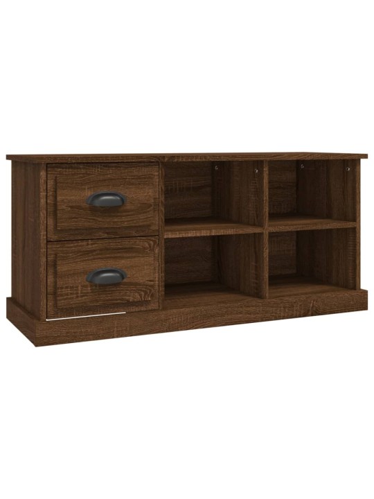 TV skříňka hnědý dub 102 x 35,5 x 47,5 cm kompozitní dřevo